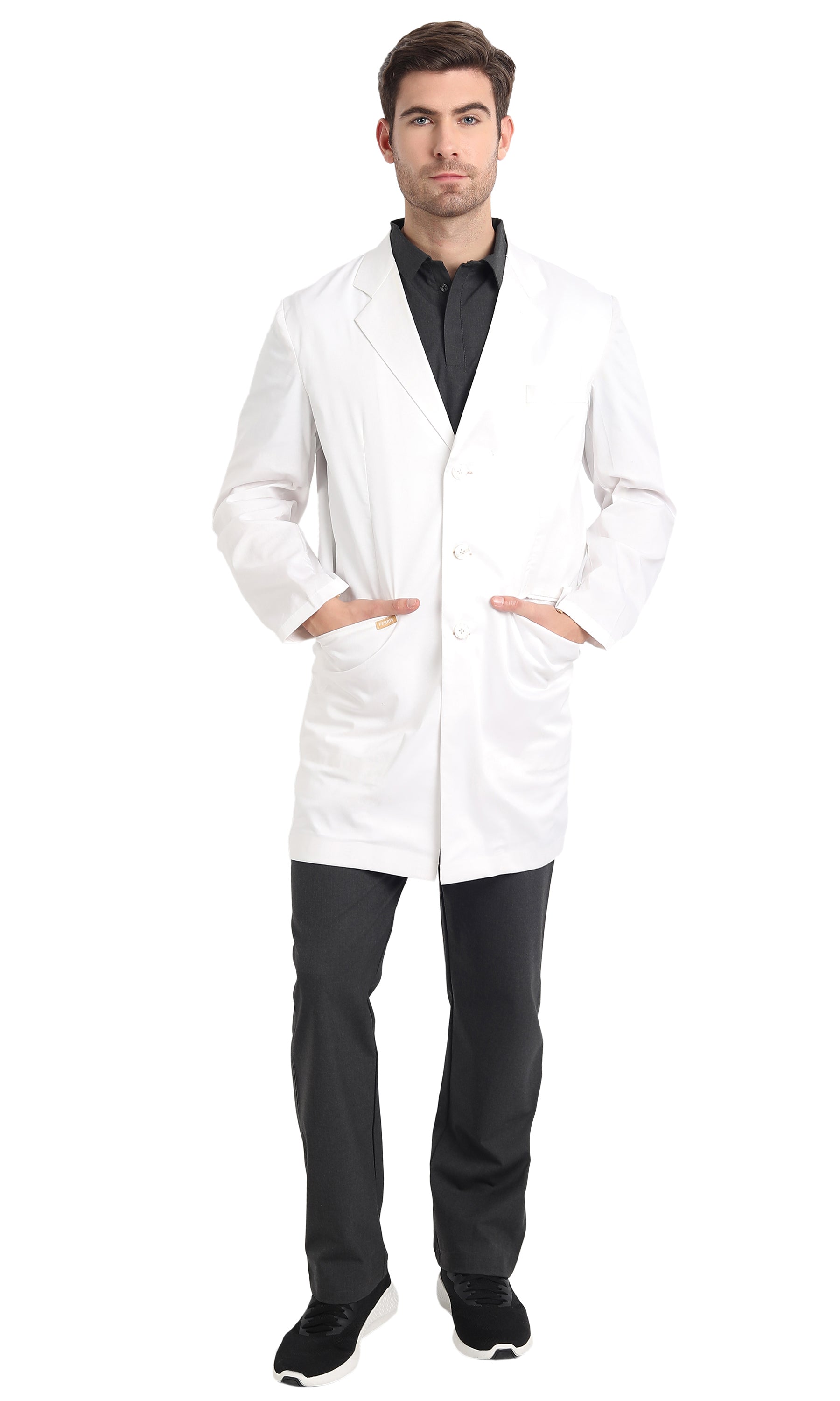 Floral on sale lab coat