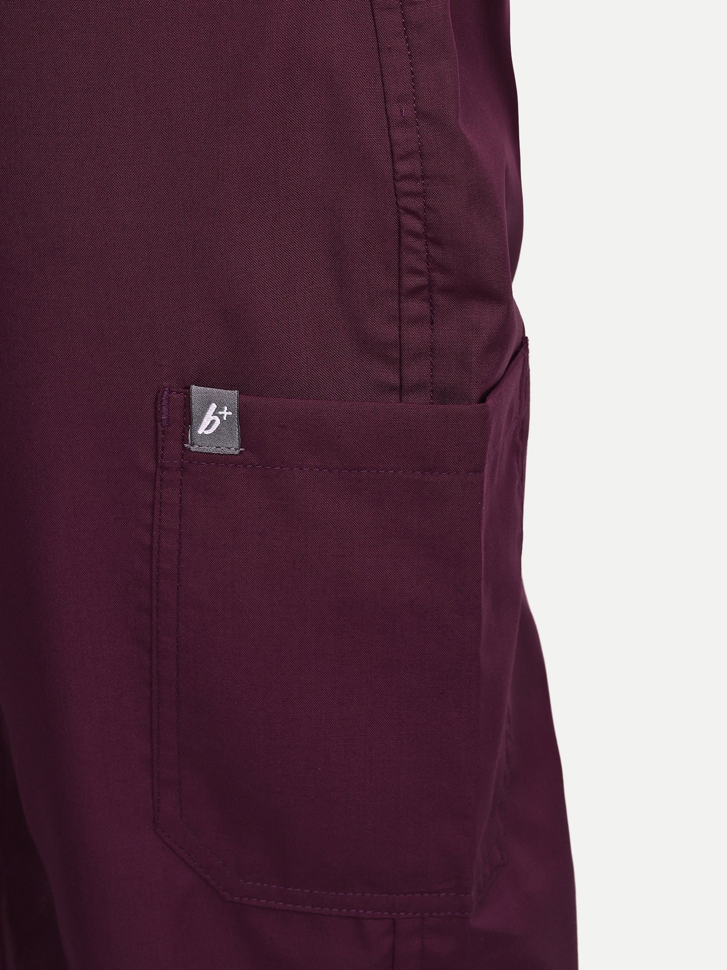 FEBRIS iScrubs Women's 5 - Pocket Scrub Pant (Wine)