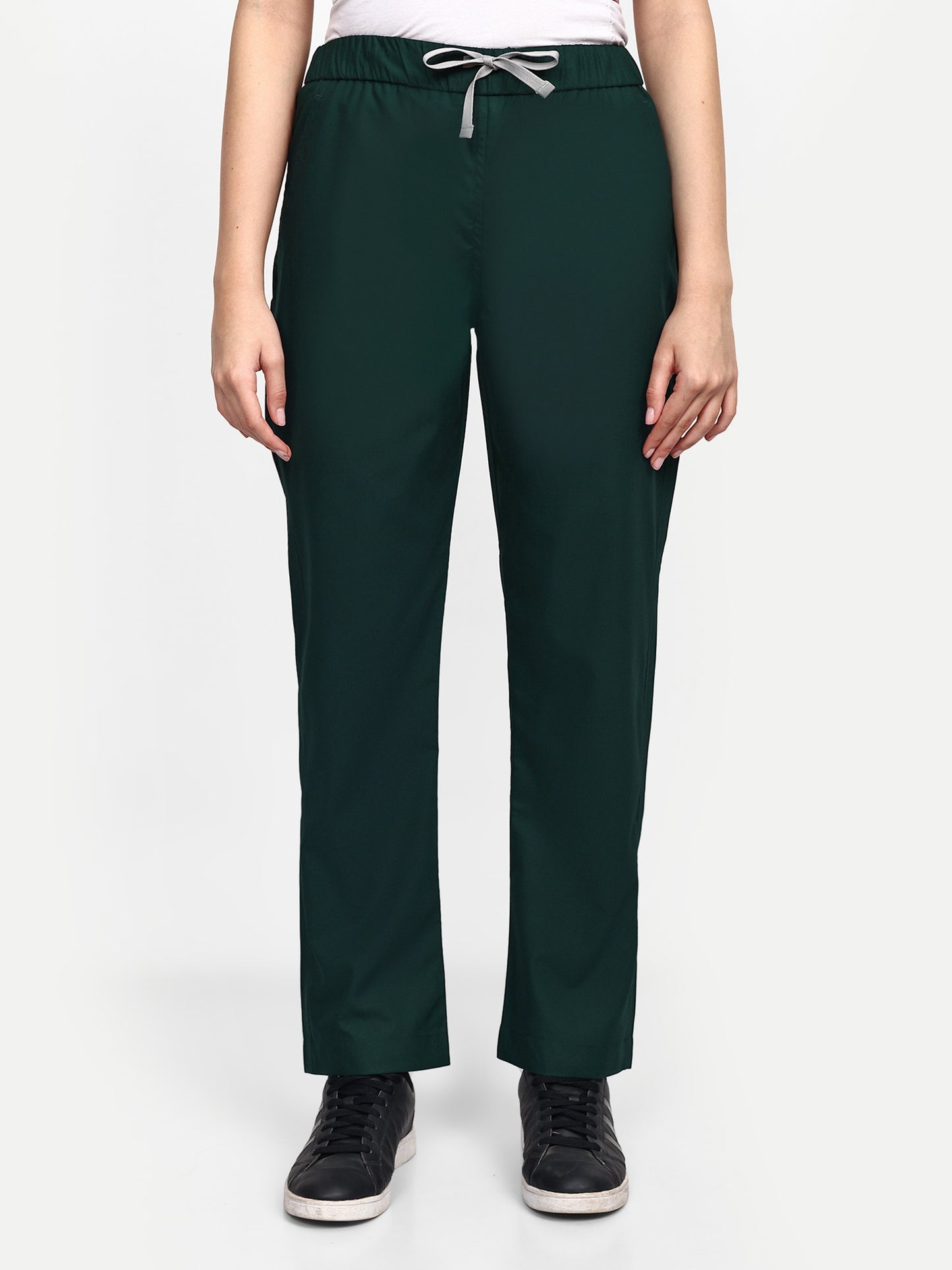 FEBRIS iScrubs Women's 4 - Pocket Scrub Pant (Dark Green)