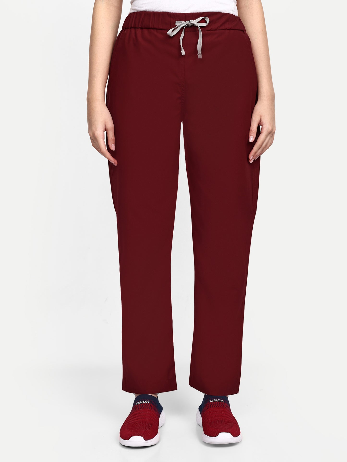 FEBRIS iScrubs Women's 4 - Pocket Scrub Pant (Maroon)