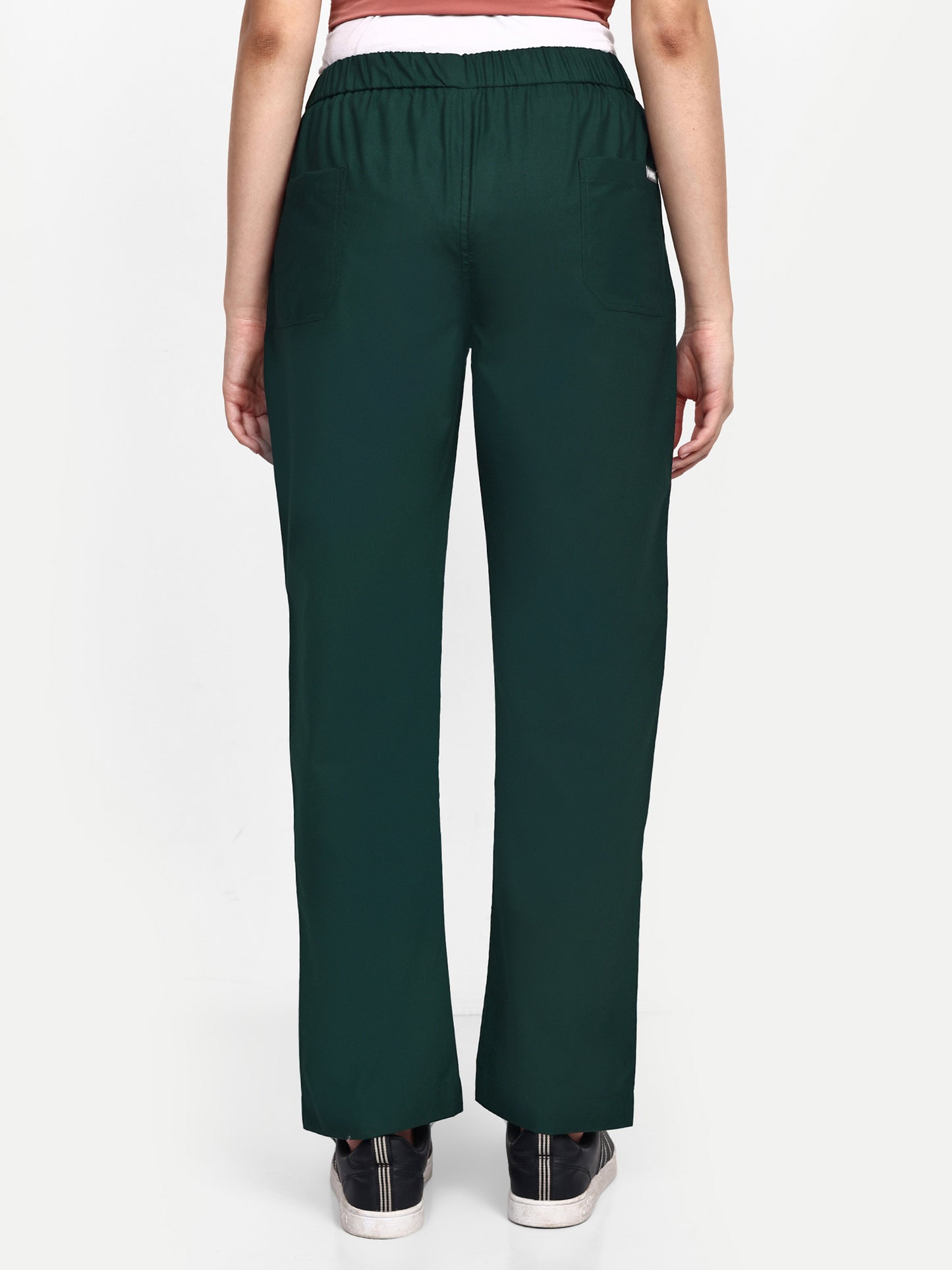 FEBRIS iScrubs Women's 4 - Pocket Scrub Pant (Dark Green)