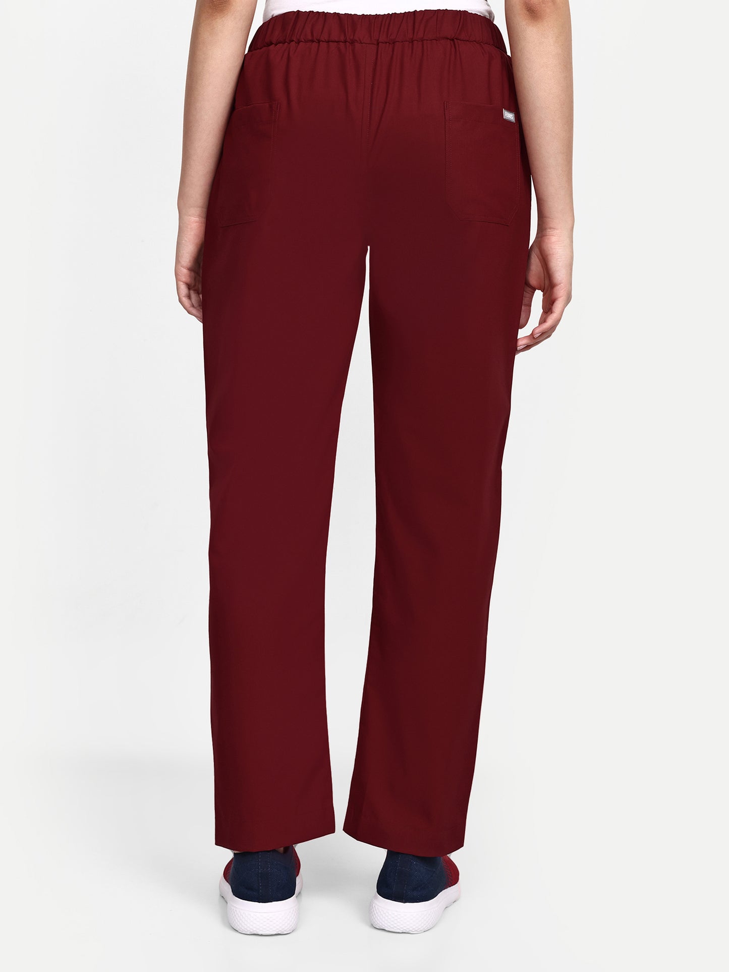 FEBRIS iScrubs Women's 4 - Pocket Scrub Pant (Maroon)